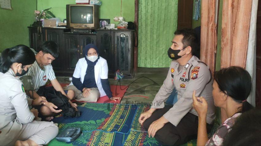 Polres Dumai Salurkan Sembako Untuk Keluarga Terganggu Indra Penglihatan