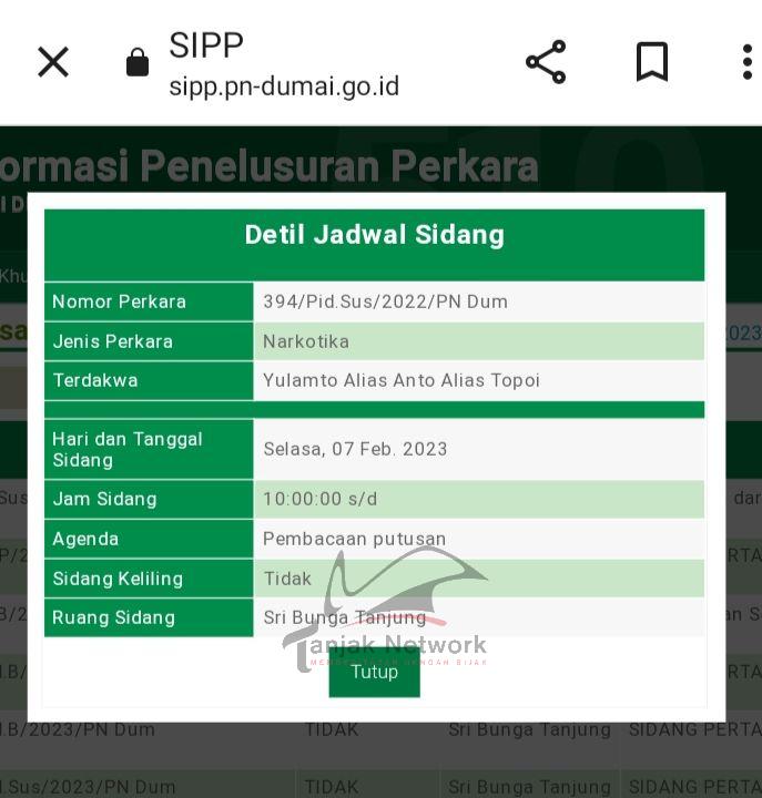"Ketua Majelis Tidak hadir," Sidang Pembacaan Putusan Dua Terdakwa Tuntutan Pidana Mati Batal