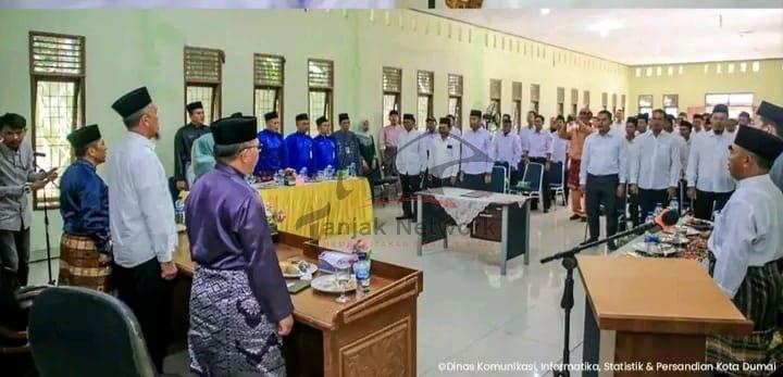 Walikota Dumai Sampaikan Keinginan Mekarkan Kecamatan Sungai Sembilan Menjadi 2 Kecamatan