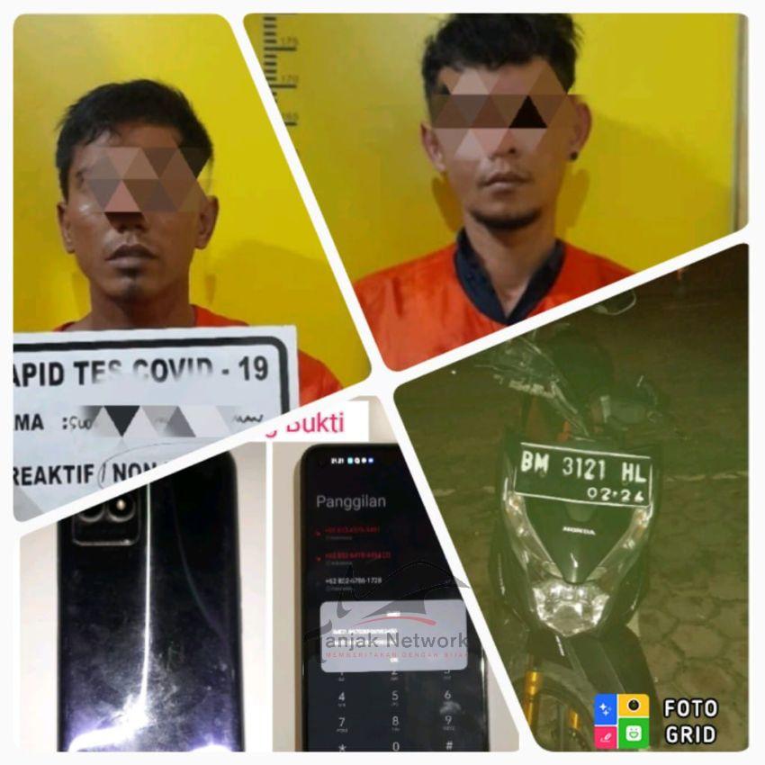 Pelaku Pencurian Sepeda Motor Milik Security SMAN2 Dumai Berhasil Dibekuk