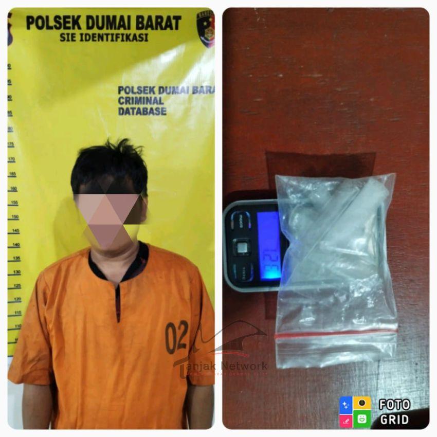 Polsek Dumai Barat Kembali Bekuk Pelaku Penyalahgunaan Narkotika