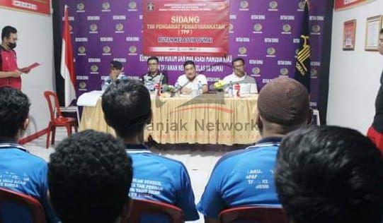 Gelar Sidang Tim Pengamat Pemasyarakatan, Karutan; Jadikan Ini Yang Terakhir