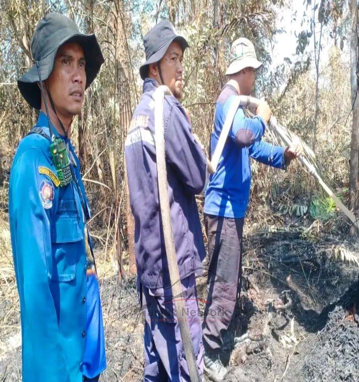 Petugas Gabungan Berhasil Padamkan Karhutla Dua Desa Di Bengkalis