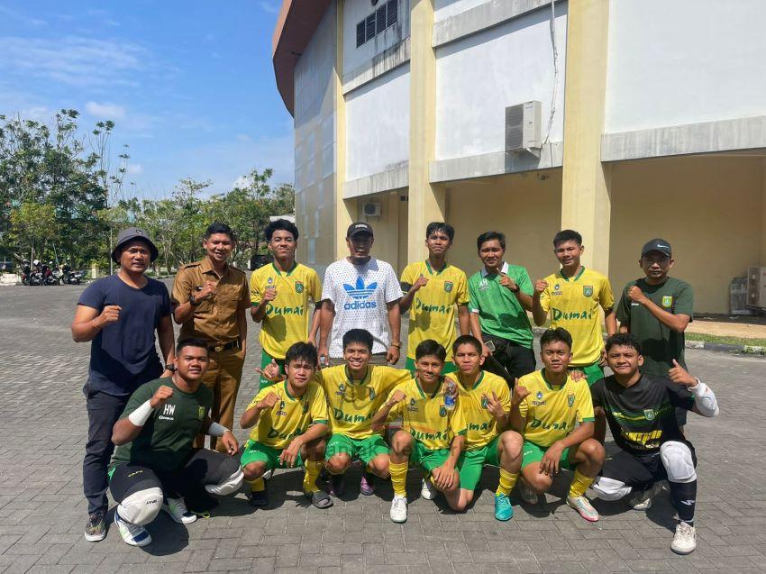 Ukir Sejarah, Tim Futsal Dumai U-18 Masuk Semifinal Kejurprov Futsal Riau 2023