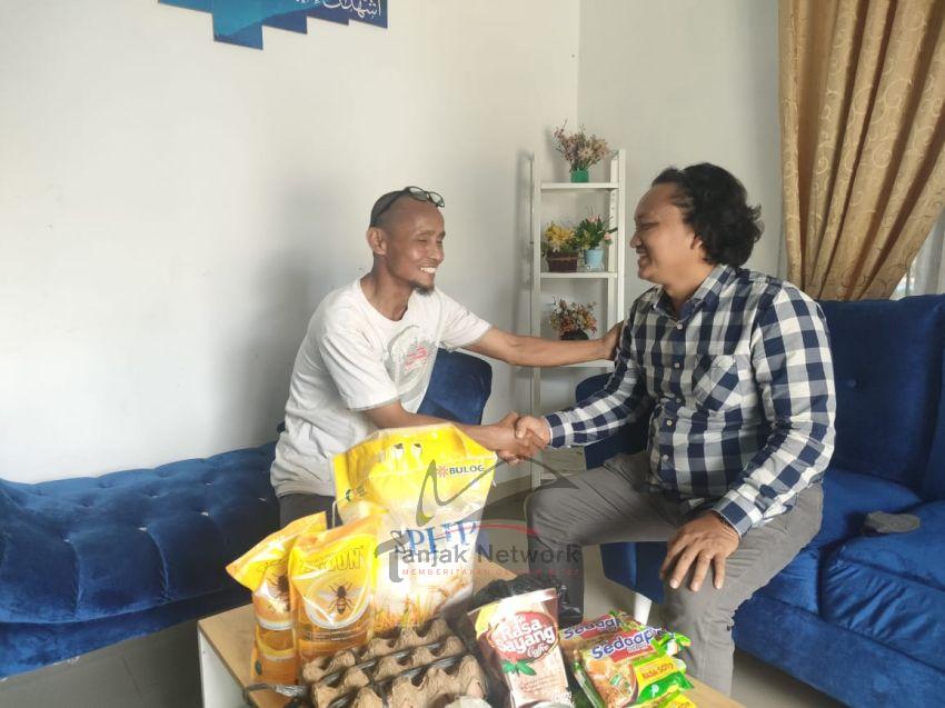 Wujud Kepedulian, Polres Dumai Salurkan Paket Sembako
