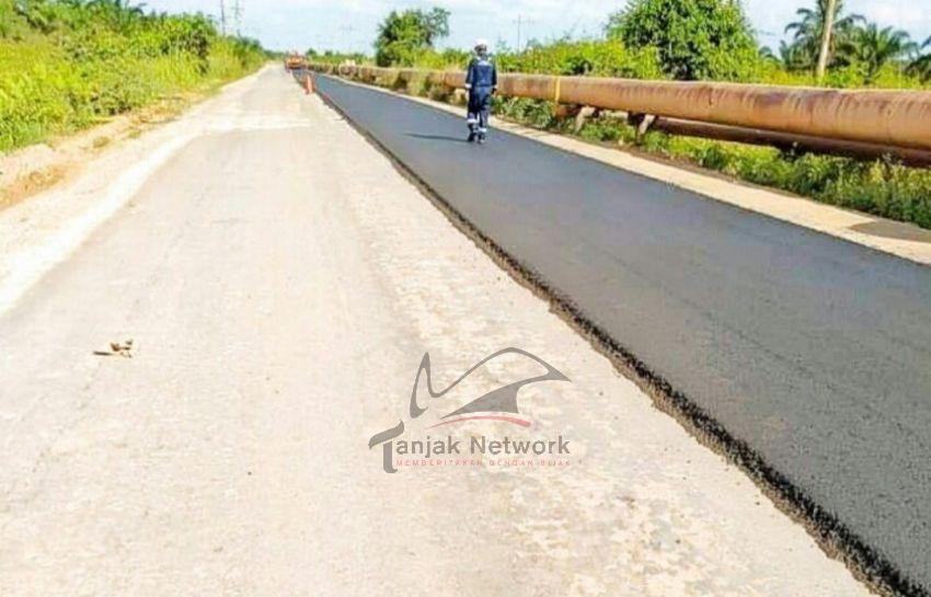 Pemkab Rohil Berhasil Bangun 9 Proyek Strategis Infrastruktur Jalan dan Jembatan