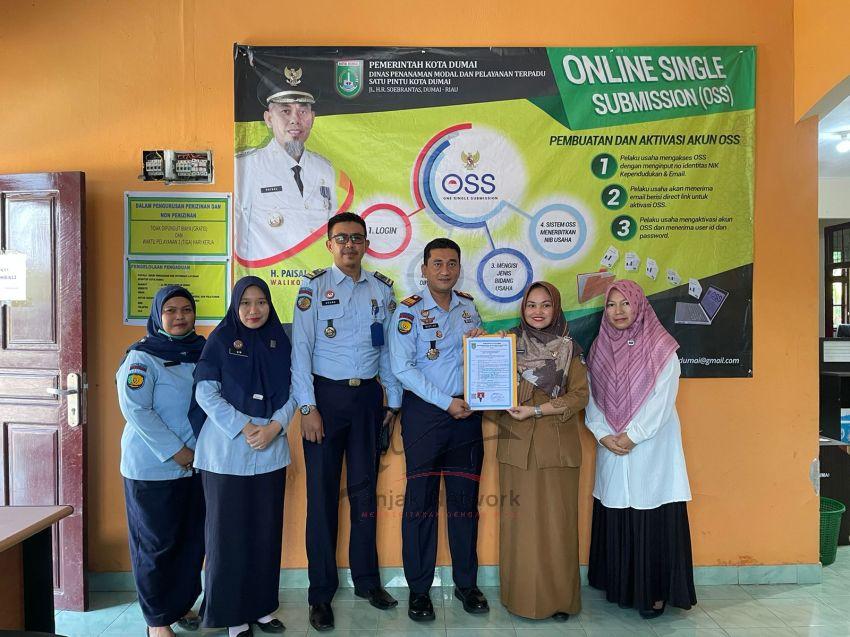 Rutan Dumai Resmi Kantongi Izin Operasional Klinik Pratama