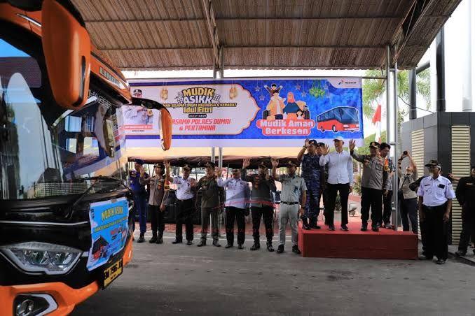 Walikota Dumai Apresiasi Penyelenggaraan Mudik Gratis