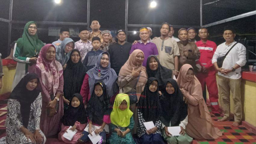 Alumni "MTs N Dumai 98" Salurkan Bantuan Ke Anak Yatim Atau Piatu