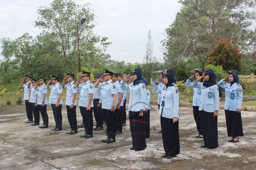 Peringati Hari Bhakti Pemasyarakatan, Rutan Dumai Upacara Di Taman Makam Pahlawan Sentosa