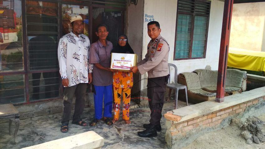 Instruksi Presiden, Polres Dumai Salurkan Bantuan Kemanusiaan