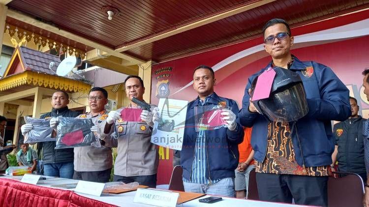 Buron 4 Bulan, Dua Pelaku Perampokan Agen BRI Link Pekanbaru Ditangkap