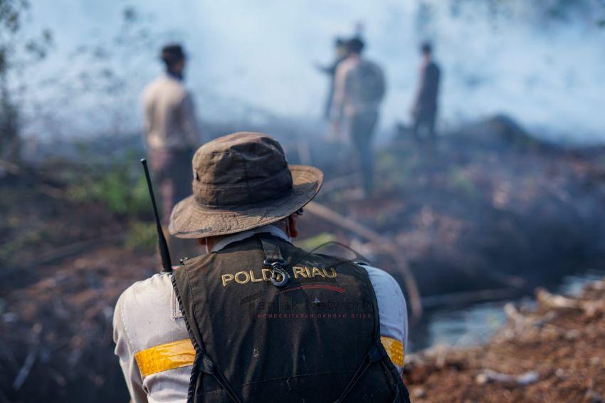 Sepanjang Tahun 2023 Empat Orang Kasus Karhutla Diungkap Poles Dumai