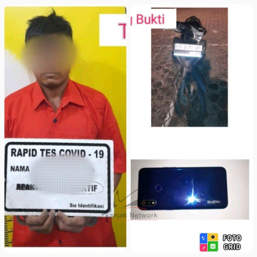 Pelaku Jambret Ibu Anny Dongoran Di Jalan Pulau Mampu Diringkus Polres Dumai