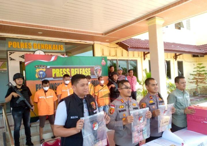 Polres Bengkalis Tetapkan 4 Tersangka Dugaan Kasus Tipikor KPU Rp 4,5 Miliar