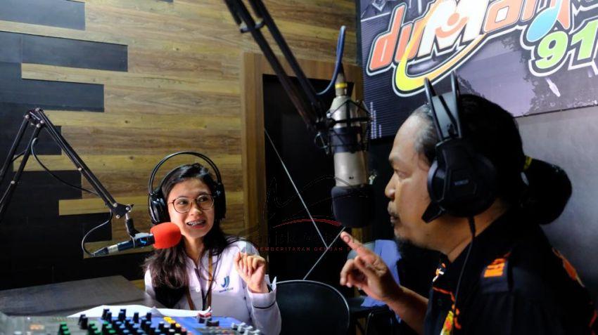 Loka POM  Gelar Sosialisasi Keamanan Pangan Lewat Talkshow On Radio