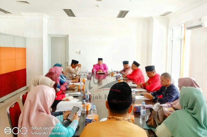 8 Kepala OPD Rohil Rapat Tim Pembinaan Pelayanan Publik