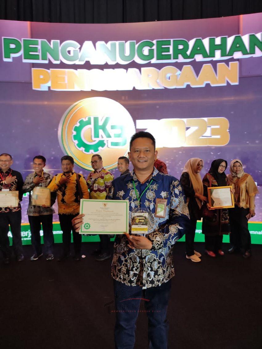 PT KPI Unit Dumai Raih Penghargaan K3 Dari Kemenaker