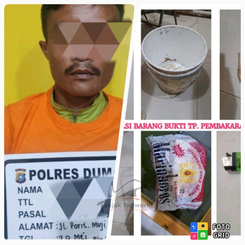 Polres Dumai Amankan Pelaku Kasus Karhutla Di Pelintung