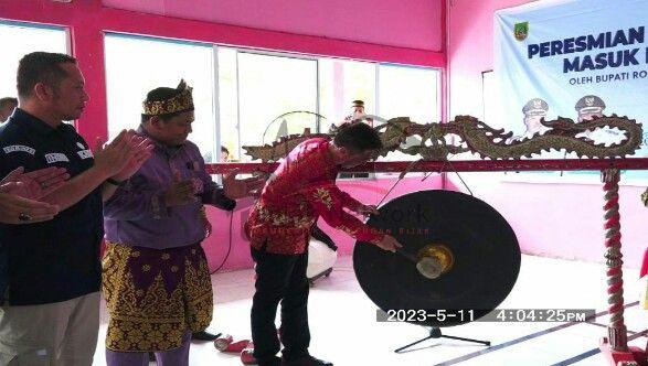 Bupati Rohil Launcing Internet Murah
