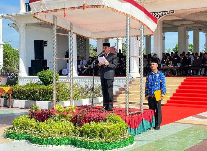 Pemkab Rohil Peringati Hari Otonomi Daerah ke-27 dan Hardiknas 2023