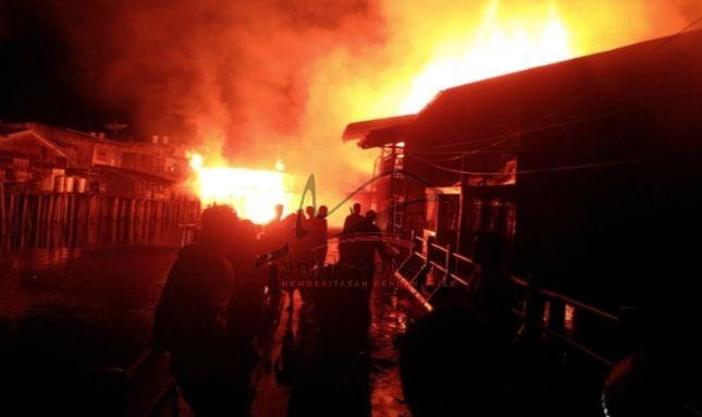 Kebakaran Hanguskan 11 Rumah Di Teluk Pulai Dan Telan Korban Meninggal 3 Orang
