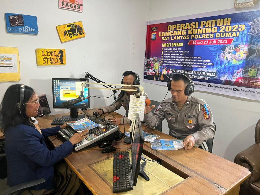 Budayakan Masyarakat Tertib Berlalu Lintas, Satlantas Polres Dumai Gencar Sosialisasi