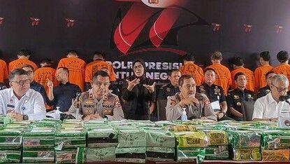 Bareskrim Polri Ciduk 13 Tersangka Narkotika Aceh, Riau Dan Bali Dengan BB 428 Sabu Dan 162 Ribu Ekstasi