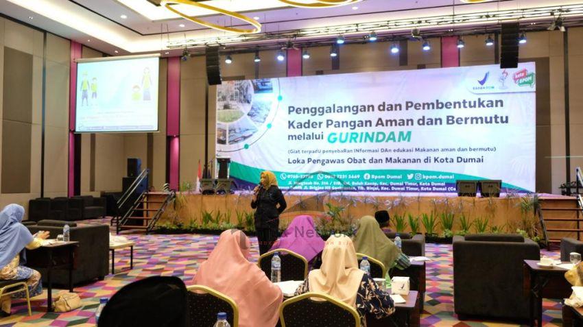Pemko Dumai Dukung Loka POM Bentuk Penggalangan Kader Pangan Aman di Dumai