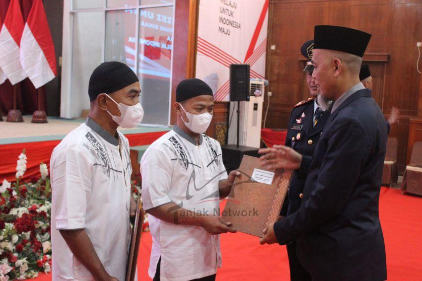 758 Warga Binaan Rutan Dumai Terima Remisi HUT Ke 78 RI, 12 Orang Langsung Bebas