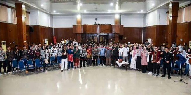 Stafsus Menkumham RI Fajar Lase Diskusi Dan Sosialisasi HAKI Di Dumai