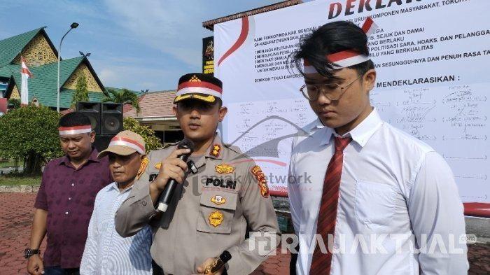 Pelaku Pengalungan Bendera Merah Putih Pada Hewan Anjing Di Bengkalis Diselesaikan Lewat RJ