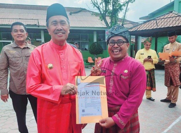 Ratusan PPPK Guru 2022 Di Pekanbaru  Terima SK Pengangkatan Dari Gubri
