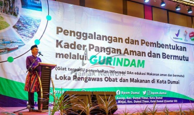 Loka POM Dumai Gelar Penyebaran Informasi Dan Edukasi Makanan Aman Bermutu Untuk SMP SE Kota Dumai