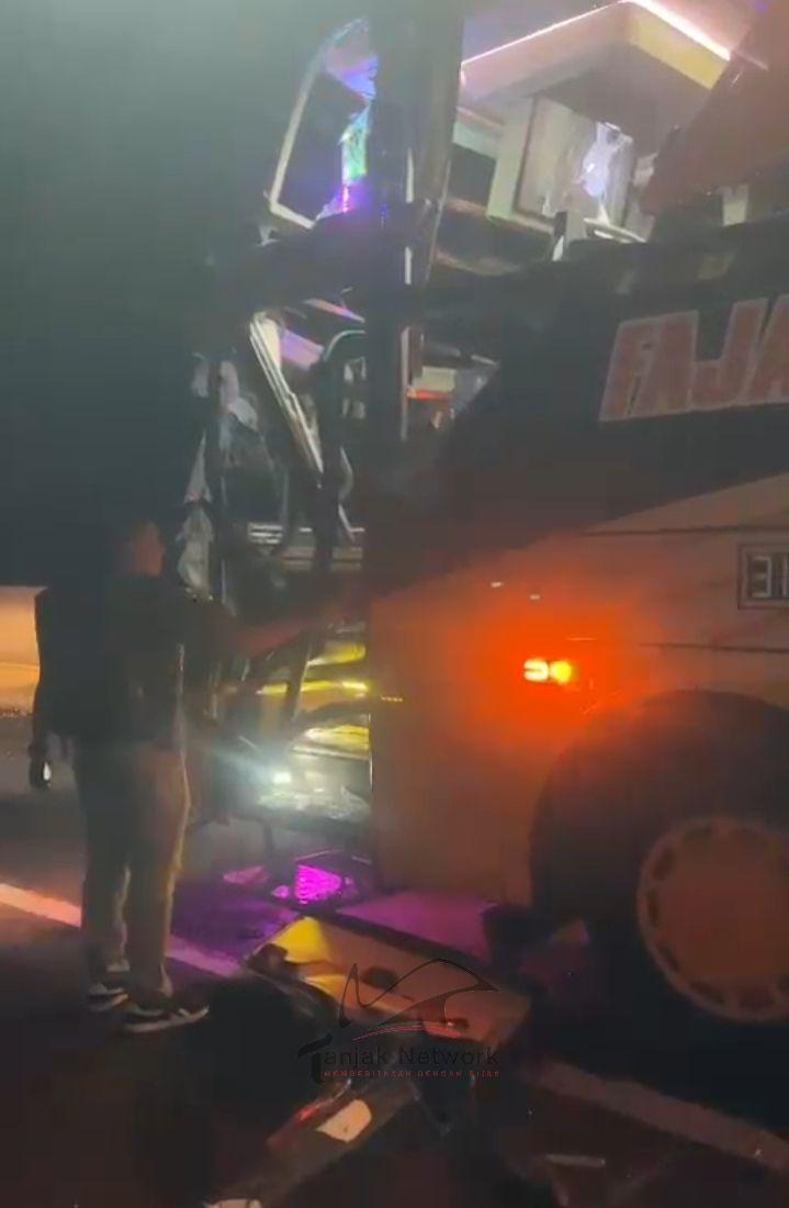 Terkait Tabrakan Bus Fajar Riau Di Jalan Tol Pekanbaru-Dumai, Ini Kata Dirlantas Polda Riau