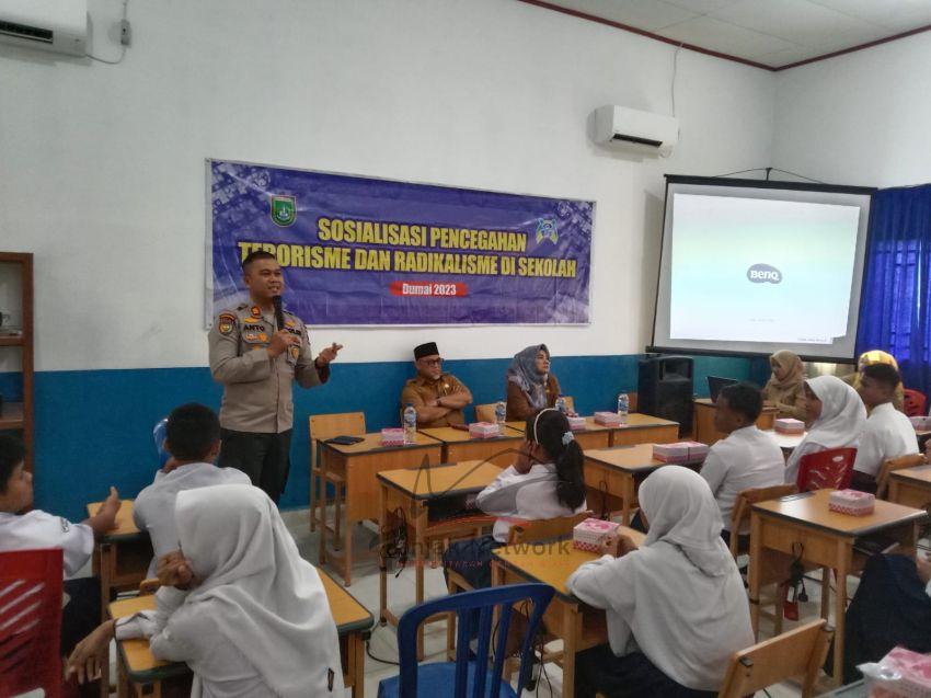Polres Dumai Anjangsana Ke Sekolah, Cegah Radikalisme Dan Terorisme Di Sekolah