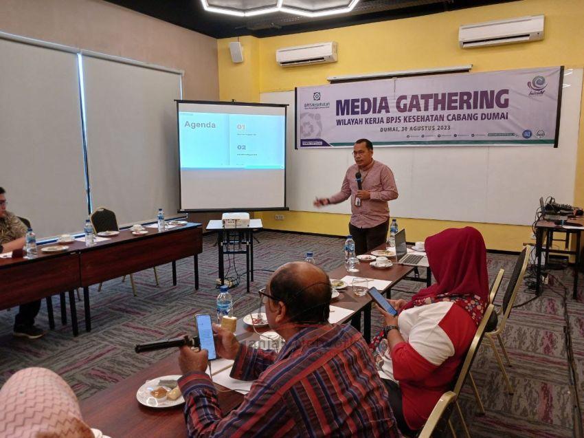 BPJS Kesehatan Cabang Dumai Gelar Media Gathering