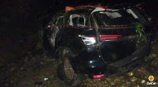 Jalinsum Medan-Tarutung, Mobil Toyota Fortuner Terjun Ke Jurang Sedalam 60 Meter, 1 Orang Tewas