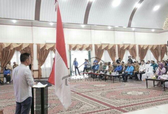 Bupati Afrizal Sintong Hadiri Musda Ke VII KNPI Rohil