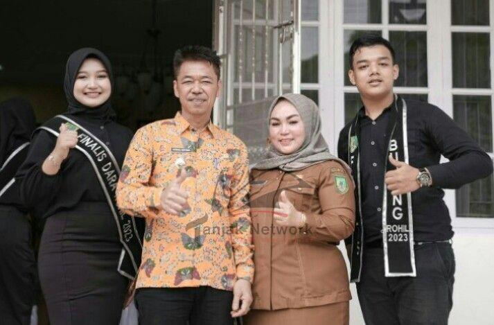 Bupati Rohil Minta Juara Finalis Bujang dan Dara Diberi Beasiswa