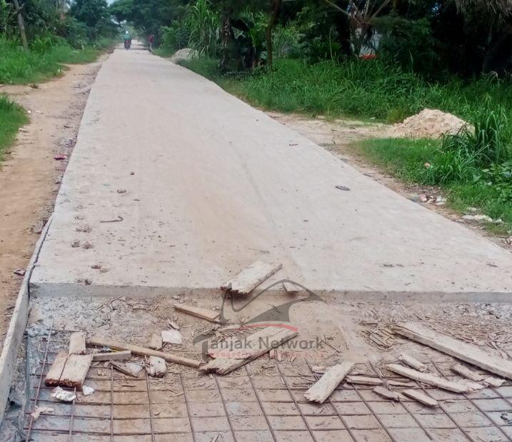 Hasil Tani Dan Dagangan Terhambat Keluar, Warga Minta Pemko Dumai Gesa Pembetonan Jalan Batu Bintang, Ini Penjelasan PUPR