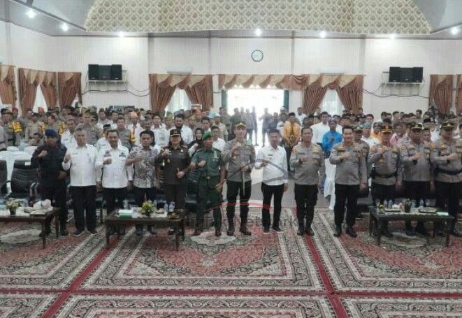 Bupati Rohil Hadiri Launching Polisi RW Jajaran Polda Riau