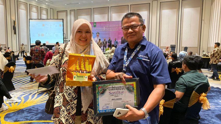 Berhasil Terapkan K3, PT Pelindo (Persero) Regional 1 Dumai Raih Penghargaan Zero Accident