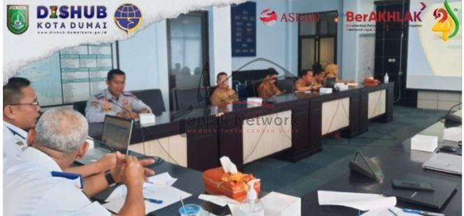 Rencana Penyelenggaraan Tol Laut, Dishub Dumai Hadiri Rapat Koordinasi