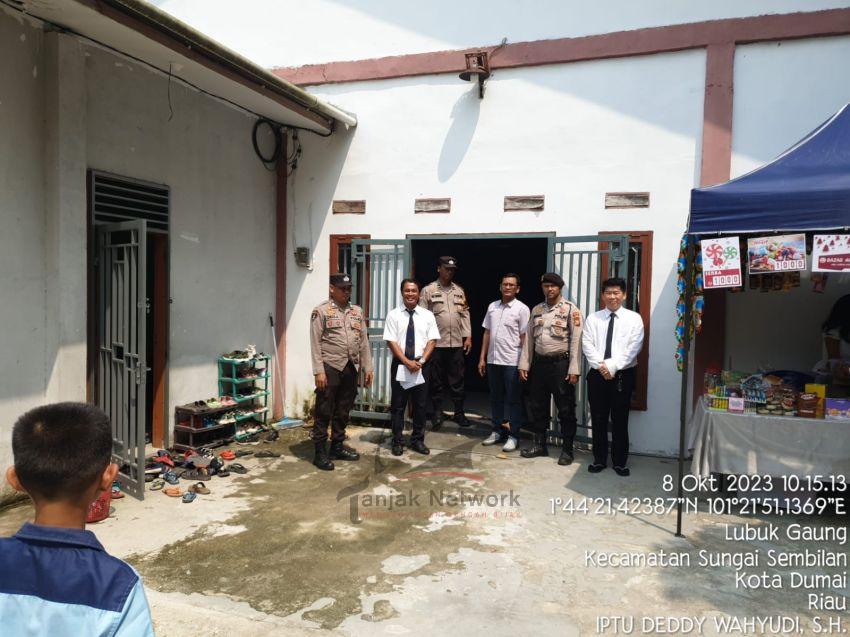 Selain Program Jumat Curhat, Polres Dumai Juga Anjangsana Lakukan 'Minggu Kasih'