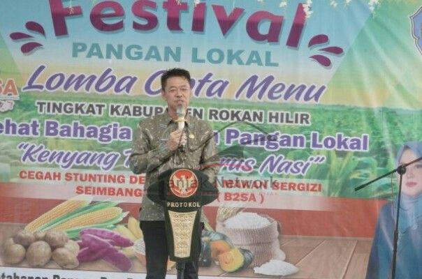Bupati Rohil Buka Festival Pangan Lokal