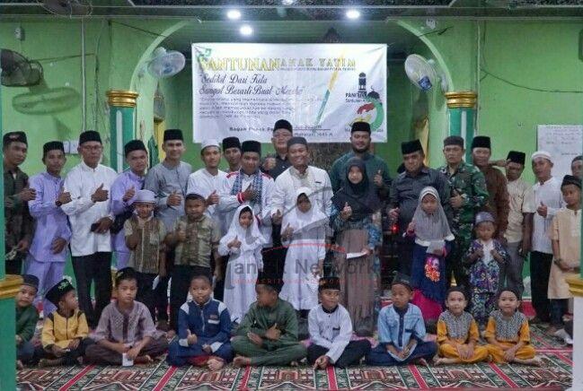 Peringati 10 Muharram, Wabup Santuni Anak Yatim di Masjid Nurul Huda