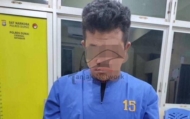 Seorang Buruh Kasus Sabu Ditangkap Polres Dumai, BB 12 Paket Diamankan