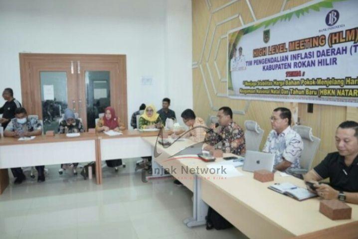 Pemkab Rohil Berkolaborasi dan Bergerak Cepat Membangun Komunikasi dalam Pengendalian Inflasi