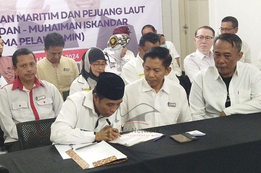 Pejuang Pelaut Maritim Deklarasi Dukung Anies-Muhaimin di Pilpres 2024